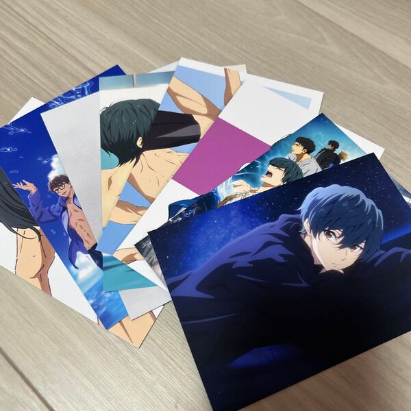 【新品】Free! 第3弾前売特典 桐嶋郁弥 ポストカード 8枚 前売特典