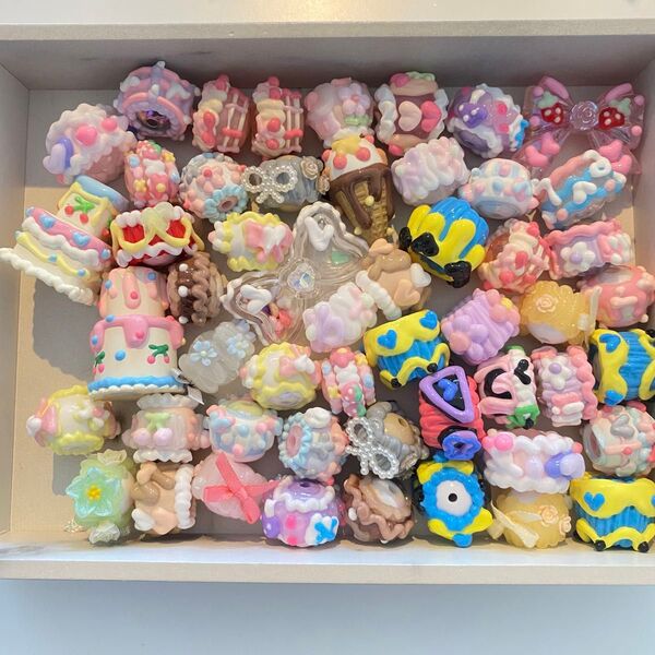 ペイントビーズまとめ売り 盛り盛りペイント パステルカラー 派手カラー
