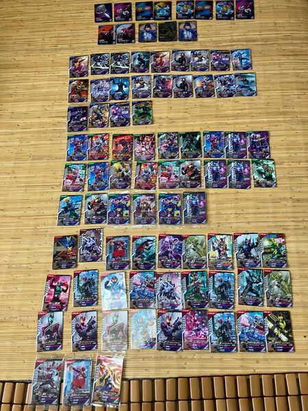 仮面ライダーバトル ガンバレジェンズカード 89枚セット