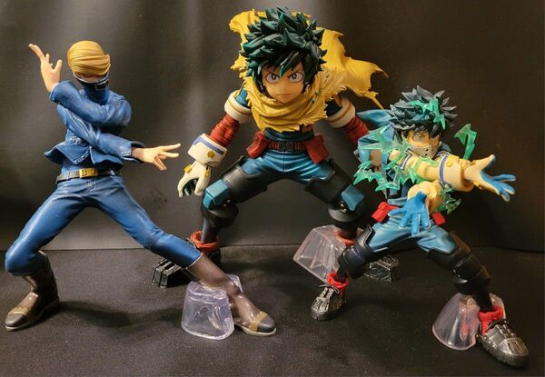 ヒロアカ 一番くじ フィギュアまとめ売り 緑谷出久、ベストジーニスト