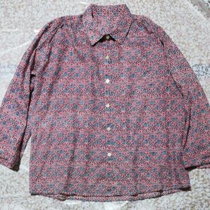 未使用品 インド綿 長袖シャツ