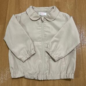 西松屋 ブルゾン ジャケット アウター 薄手 ベージュ 100