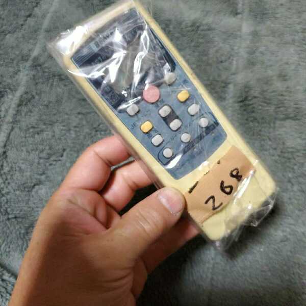 (268) 三菱　エアコン用リモコン　中古品　(型番　RKT502A410B) 動作確認済み　保証あり　クリーニング済み