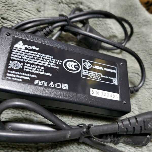 Pioneer パイオニア ACアダプター 中古品 (型番 ACU034A2-0512) 通電試験確認済み