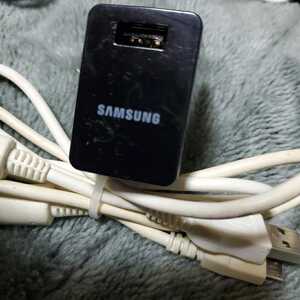 ドコモ 純正(サムスン)充電器とケーブルセット 動作保証 中古品
