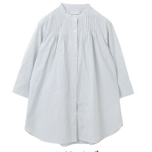 完売L*Mc GREGOR*ワッシャーコードチュニックブラウス