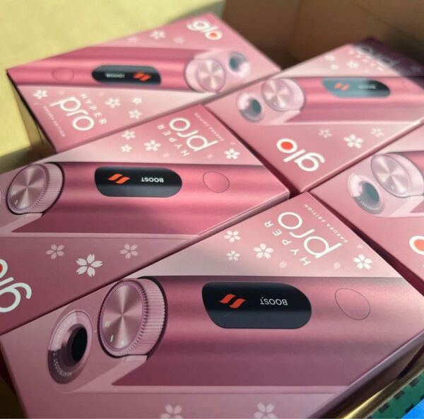 新品未開封 glo グローハイパー プロ hyper pro 加熱式タバコ ディスプレイ搭載