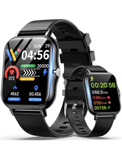 新品未開封 スマートウォッチ Bluetooth5.3通話 Line/メッセージ通知 着信通知 IP68防塵防水 長持ち