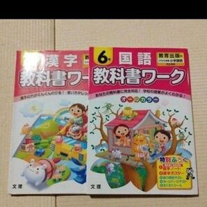教科書ワーク 国語 教育出版版 6年 漢字 2冊セット