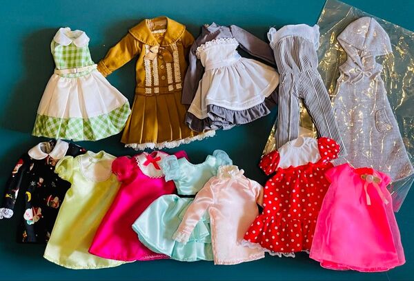 リカちゃんキャッスル 22cm ドレス 12着 リカちゃん 洋服 タカラトミー お洋服