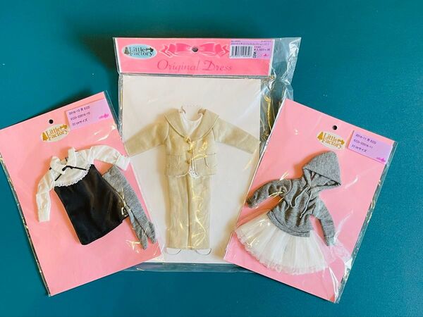 リカちゃんキャッスル 22cm ドレス 3着 リカちゃん 洋服 タカラトミー お洋服