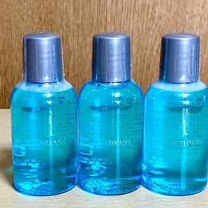 【新品未使用】 ブルー マウスウォッシュ 50ml 3本セット