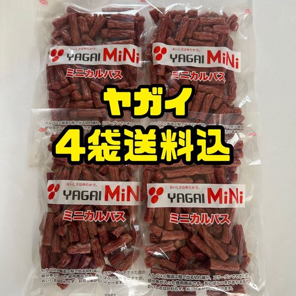 最安値 大人気!お徳用 ヤガイのコラーゲン入りミニカルパス250g×4袋