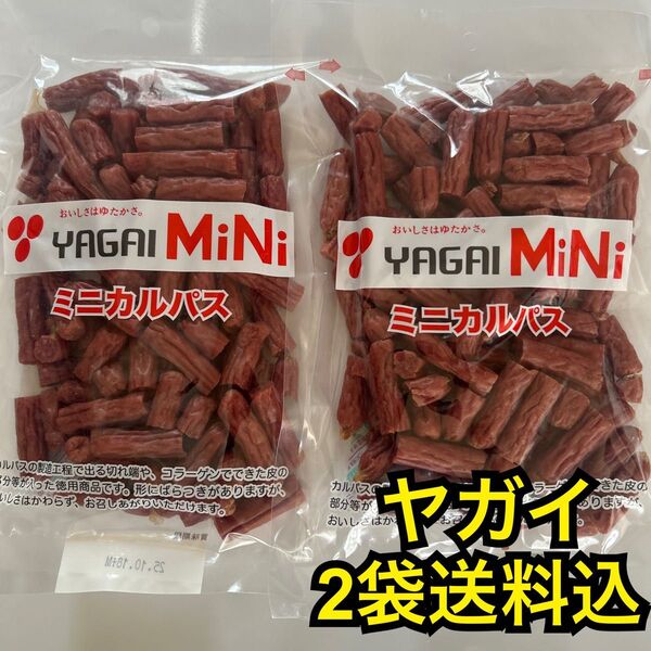 最安値 大人気!お徳用 ヤガイのコラーゲン入りミニカルパス250g×2袋
