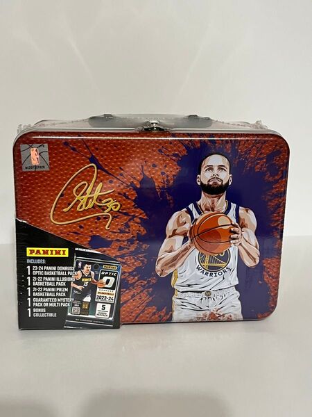 NBA Panini カード Tin Lunchbox Stephen Curry