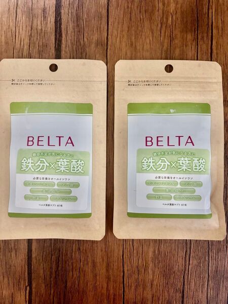 BELTA 鉄分×葉酸120錠