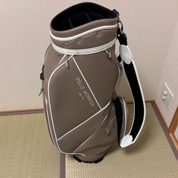 PELLE MORBIDA GOLF PMO キャディバッグ 自立式 9.5型