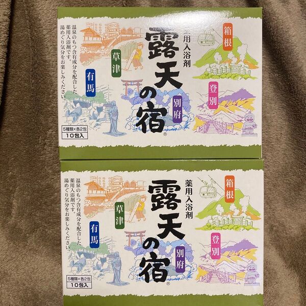 薬用入浴剤 露天の宿 10包×2箱(計20包)