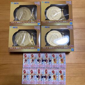 ワンピース 電伝虫スピーカー ゴールデン電伝虫 ver. ワーコレ ウタコレクション (1.3.4)各4箱ずつ