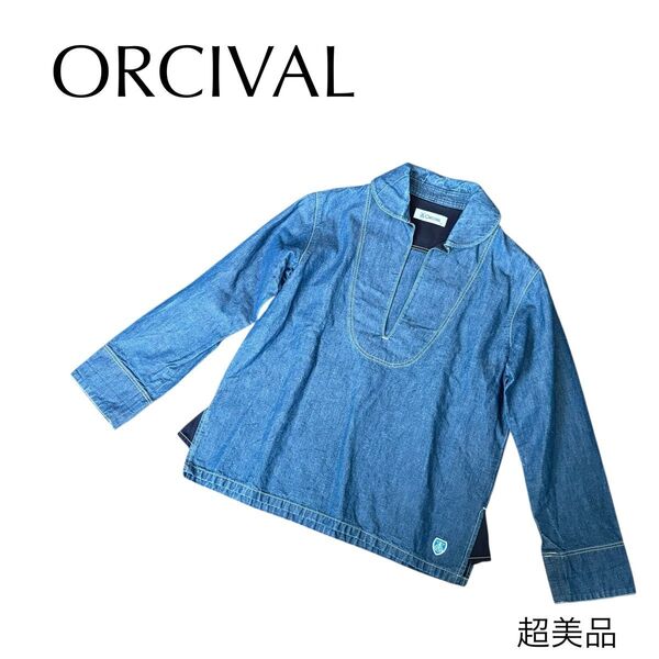 超美品 ORCIVAL オーチバル オーシバル デニム プルオーバー