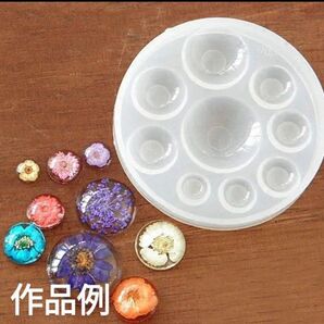 9種のカボションジュエリー☆ ハンドメイド用シリコンモールド