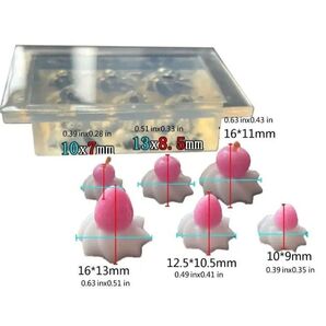 ハンドメイド用シリコンモールド☆いちごホイップ&チェリーホイップ