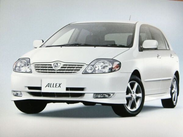■トヨタ アレックス カタログ ◇2001年 全27ページ 美品♪ ◆価格表/アクセサリーカタログ付き♪ TOYOTA ALLEX
