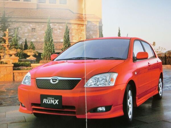 ■トヨタ カローラ ランクス カタログ ◇2003年 全26ページ 美品♪ ◆TOYOTA COROLLA RUNX
