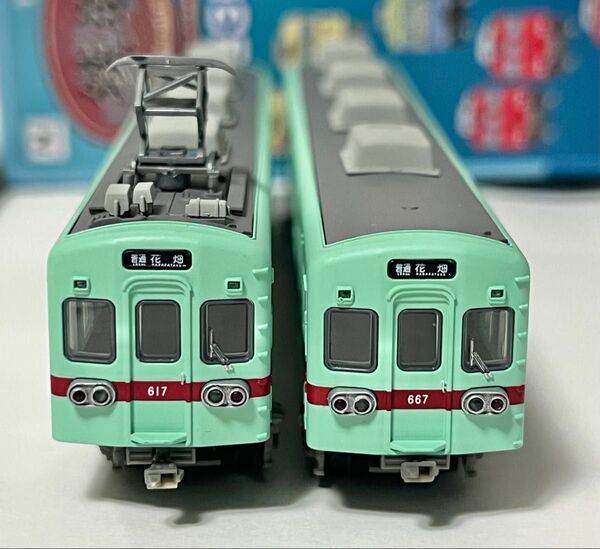 鉄道コレクション第33弾 鉄コレ 西日本鉄道 西鉄600形 2両セット
