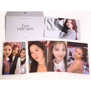 サナ Eyes Wide Open トレカ セット TWICE フォトカード