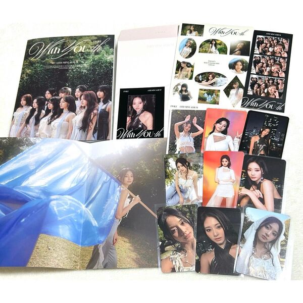 ツウィ With YOU-th セット TWICE トレカ CD フォトカード
