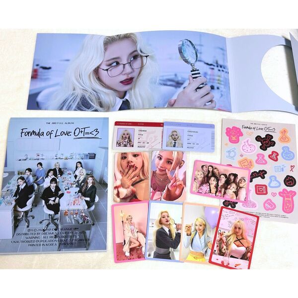 チェヨン Formula of love セット TWICE トレカ アルバム CD