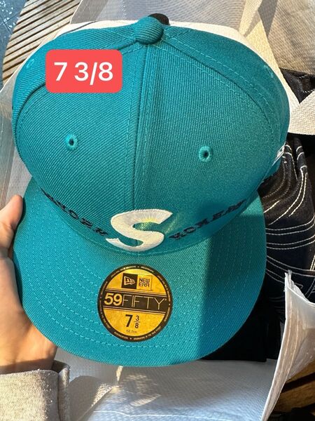 Supreme x Homerun S Logo New Era "Teal"