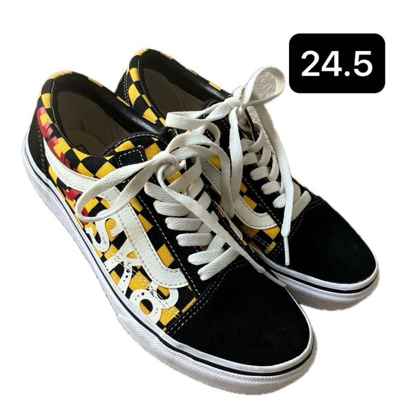 VANS スニーカー 24.5 OLD SKOOL ゲゲゲの鬼太郎コラボ