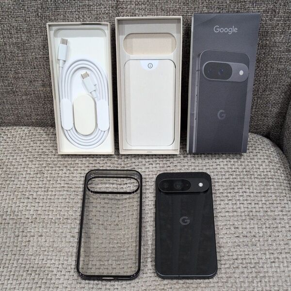 Google Pixel Pixel9 Obsidian ブラック 12GB/128GB SIMフリー 美品 ケース付き
