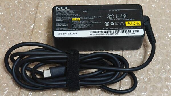 ★中古品★ NEC 45W USB-C TYPE-C ACアダプター