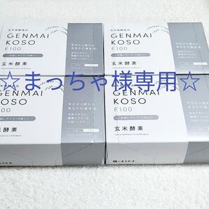 【お試しサイズ4箱セット】玄米酵素 F100 ハイゲンキ
