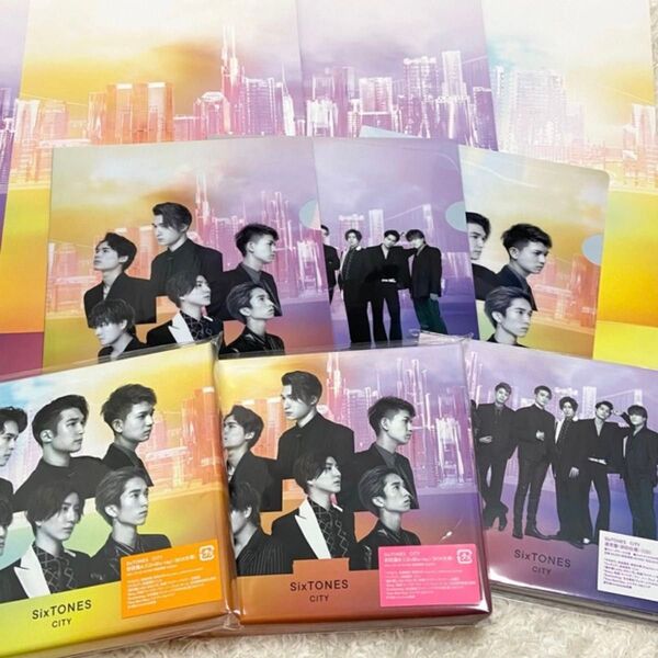 SixTONES ストーンズ アルバム CITY 初回盤 通常盤 特典付き
