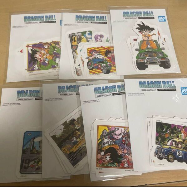 ドラゴンボール ステッカー ダイマツリ 40周年