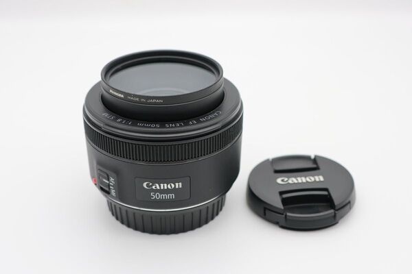 【極美品】Canon 単焦点レンズ EF50mm F1.8 STM