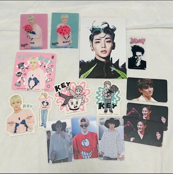 shinee キー key WHITEDAY cafe from カフェ グッズ ポスカ トレカ ステッカー コースター