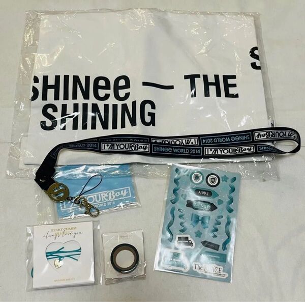 SHINee THE SHINING エコバッグ ホルダー マスキングテープ ブレスレット SMTステッカー