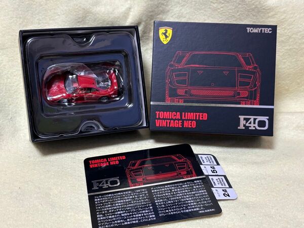 1/64 トミカリミテッドヴィンテージネオ Ferrari F40 レッド