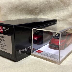 EM631D Maleup 1/43 Toyota GR YARIS RZHP 2020 エモーショナルレッド