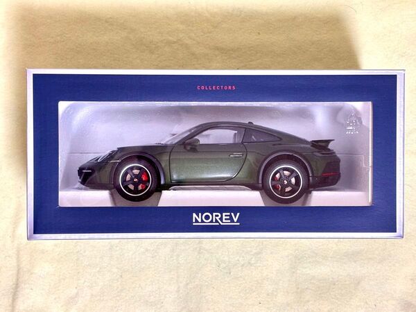 NOREV ノレブ 1/18 Porsche 911 Dakar 2023 Oakgreenmetallic ポルシェ ダカール