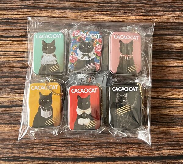 CACAOCAT 全6種セット カカオキャット 新品未開封 ミニチュア 黒猫