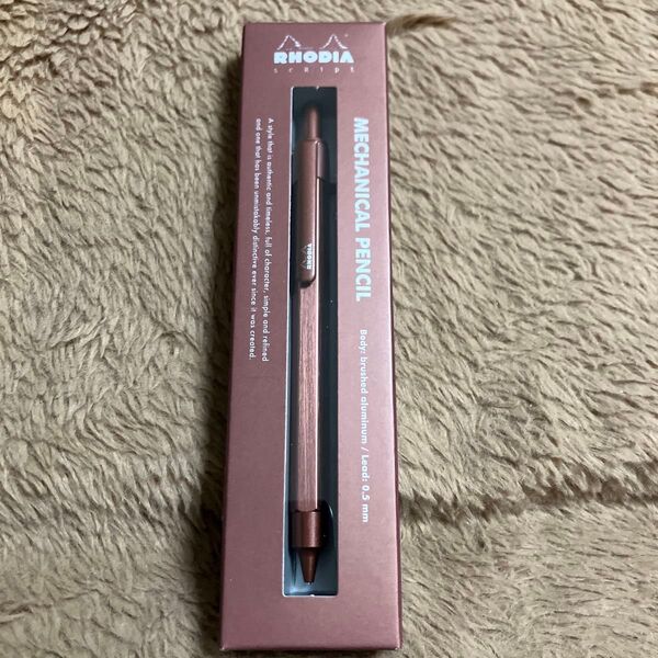 RHODIA メカニカルペンシル 0.5mm ローズゴールド 未使用