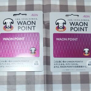AEON イオン ワオン ポイント カード WAON POINTCARD