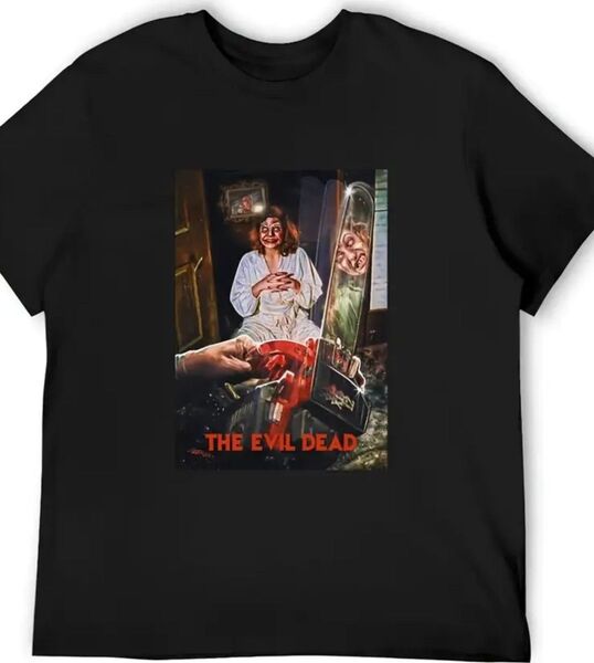 死霊のはらわた Tシャツ ホラー スプラッター 映画Tシャツ ムービーTシャツ 春 夏 秋
