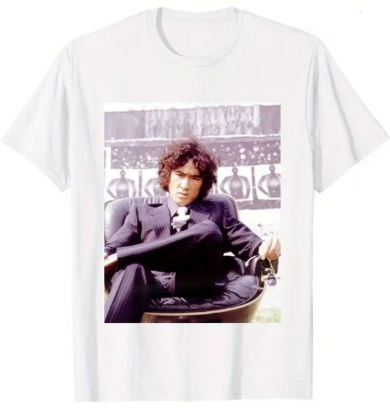 松田優作 蘇る金狼 Tシャツ 映画Tシャツ 白